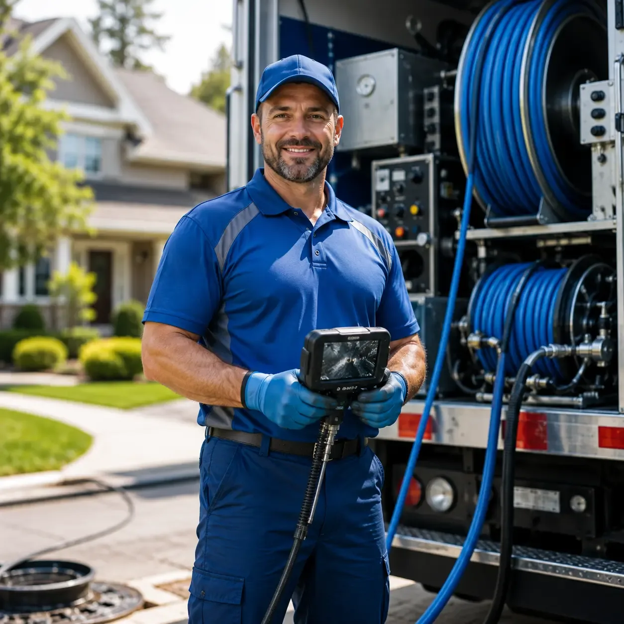 Local outdoor drain cleaning specialists in Saratoga, NC